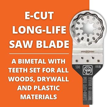 Fein Starlock E-Cut Long-Life Saw Blade - Precision Cutting
